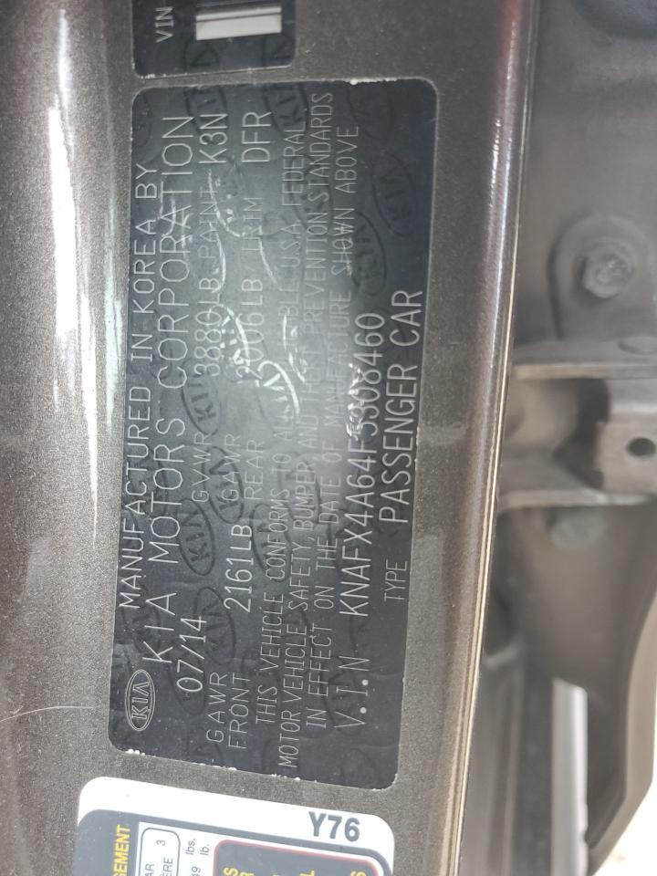 KNAFX4A64F5308460 2015 Kia Forte Lx