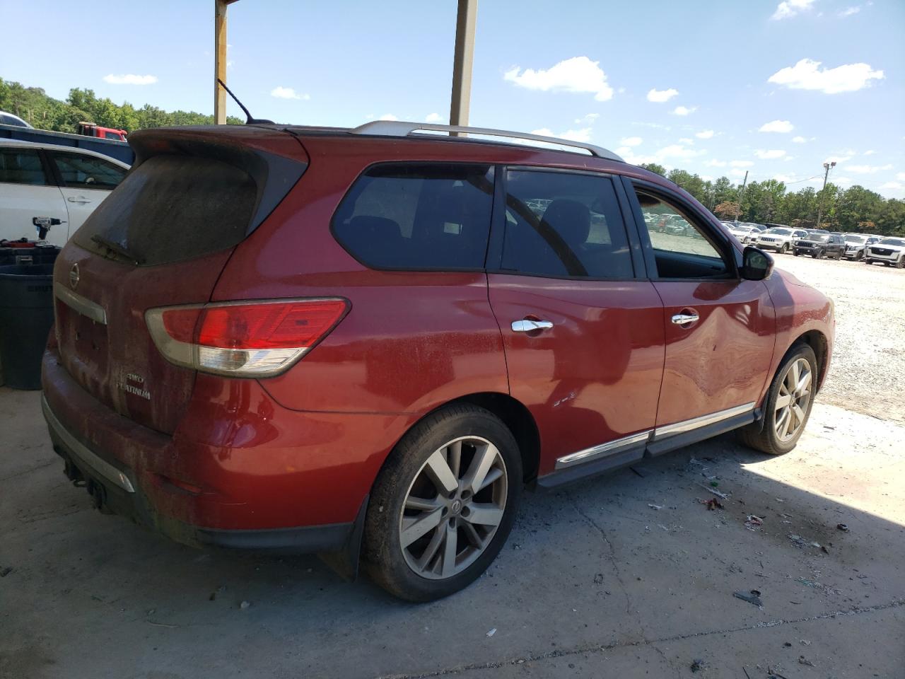 2014 Nissan Pathfinder S vin: 5N1AR2MM5EC615857