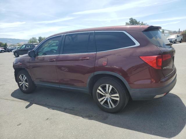 HONDA PILOT EX 2018 maroon  gas 5FNYF5H3XJB030641 photo #3