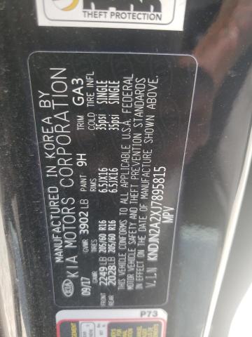 2018 Kia Soul VIN: KNDJN2A2XJ7895815 Lot: 59158624