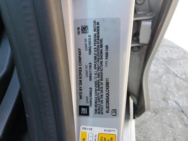 2020 CHEVROLET SPARK 1LT - KL8CD6SA2LC429811