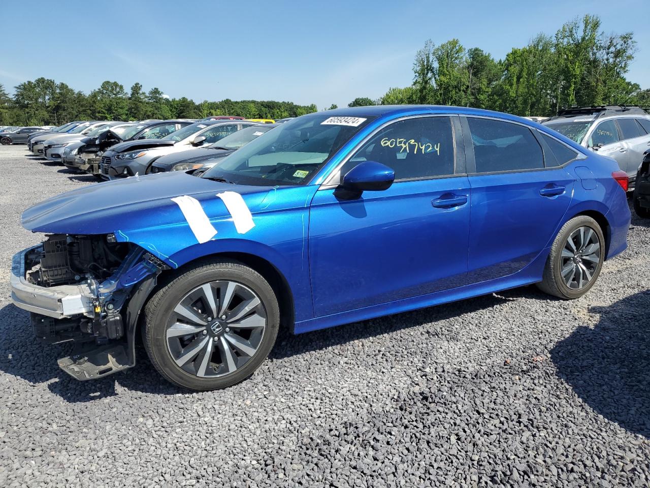 2HGFE1F71NH307672 2022 Honda Civic Ex 2HGFE1F71NH307672 2022 Honda Civic Ex