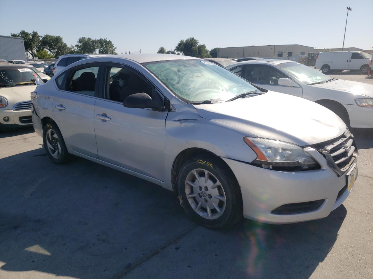 2013 Nissan Sentra S vin: 1N4AB7AP1DN904361