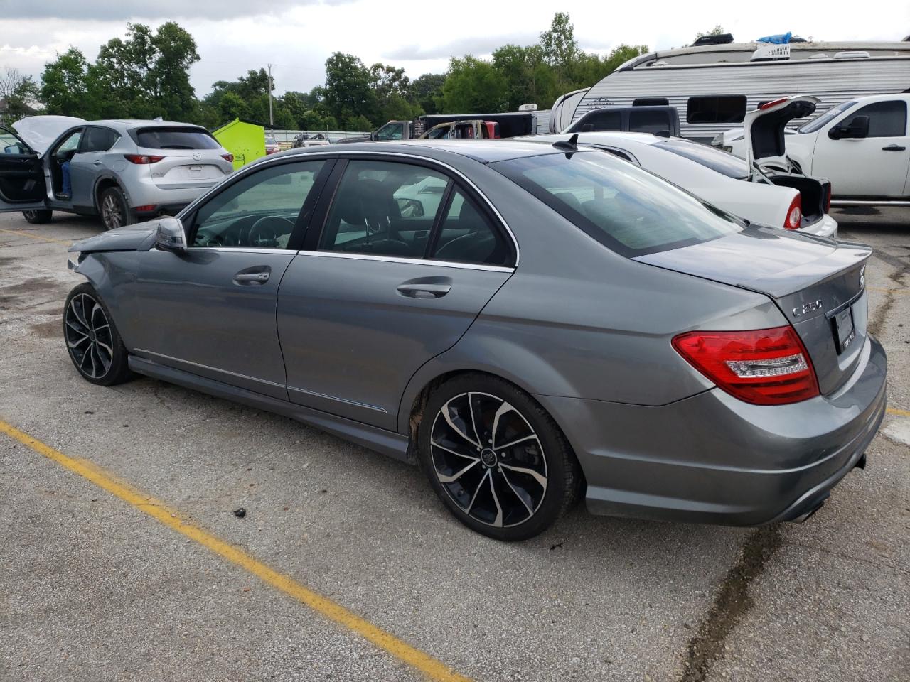 Lot #2699062830 2013 MERCEDES-BENZ C 250