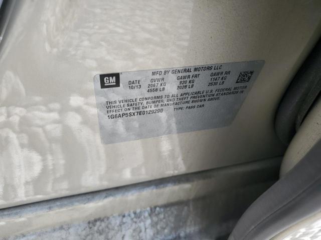 2014 Cadillac Cts VIN: 1G6AP5SX7E0129290 Lot: 59117154