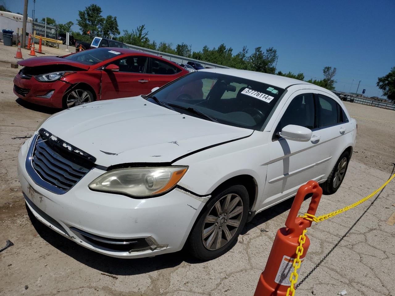 2013 Chrysler 200 Touring vin: 1C3CCBBB3DN714393