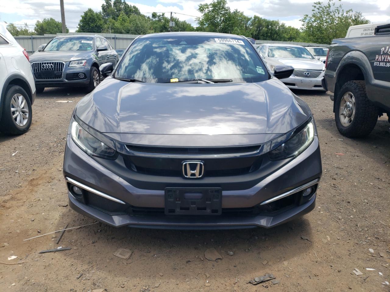 2019 Honda Civic Ex vin: 2HGFC3B33KH355674