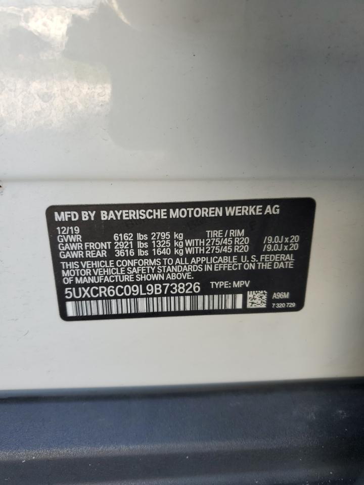 5UXCR6C09L9B73826 2020 BMW X5 xDrive40I