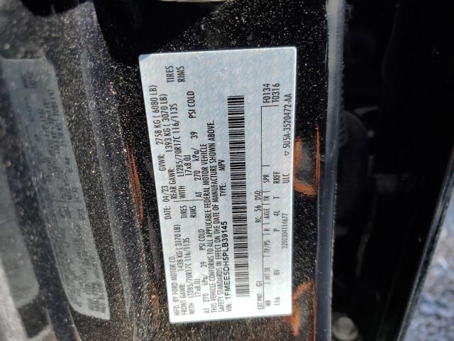 2023 Ford Bronco Base VIN: 1FMEE5DH5PLB39145 Lot: 58855694