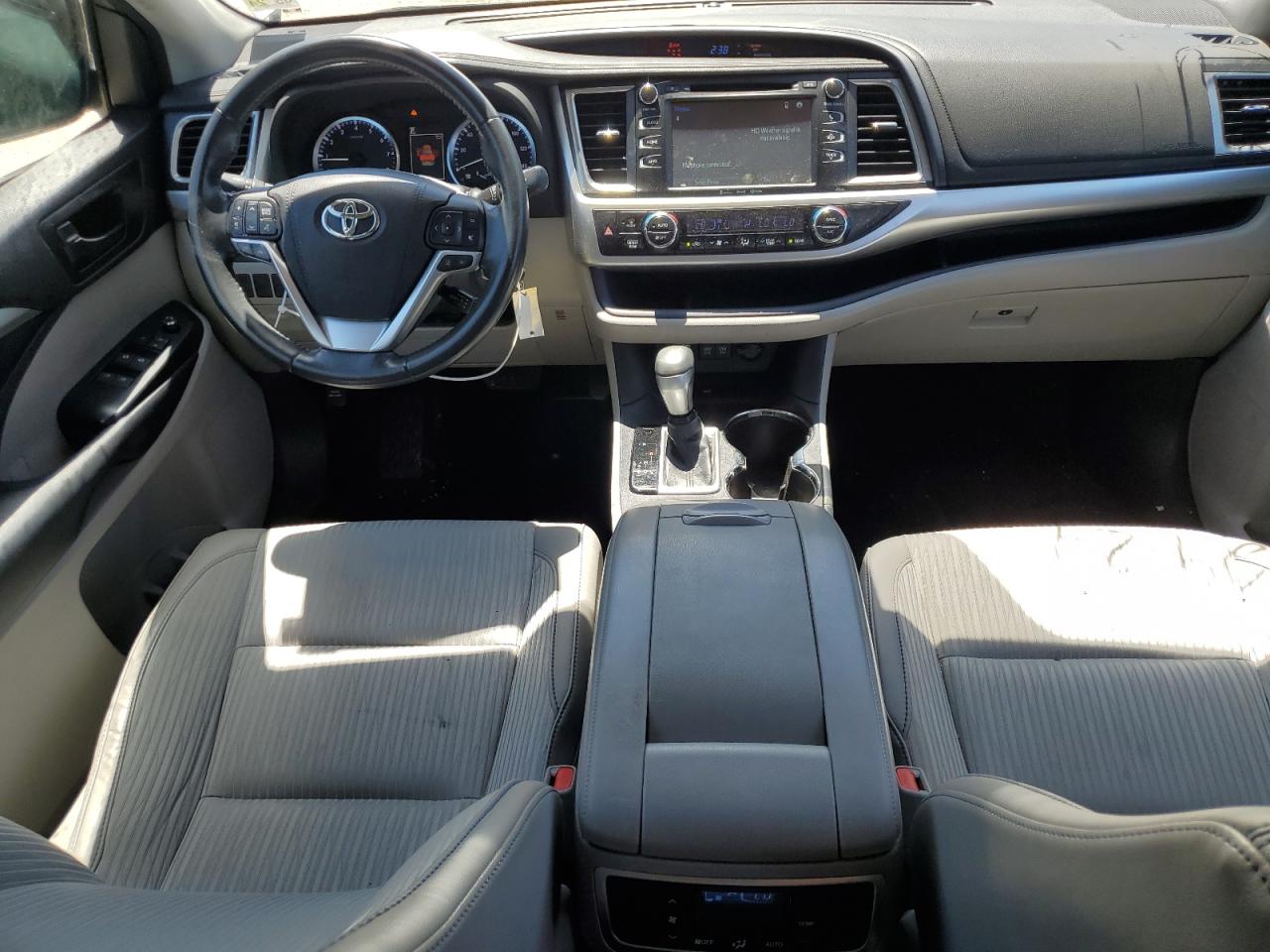 5TDZZRFH5JS248354 TOYOTA HIGHLANDER 2018