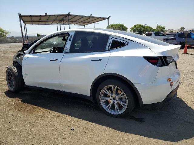 TESLA MODEL Y 2021 white  electric 5YJYGDEE1MF068602 photo #3