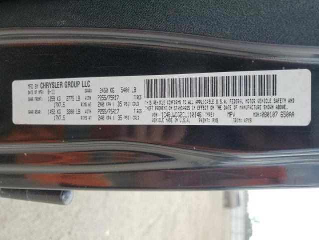 2012 Jeep Wrangler Unlimited Sport VIN: 1C4BJWDG2CL110146 Lot: 59659604