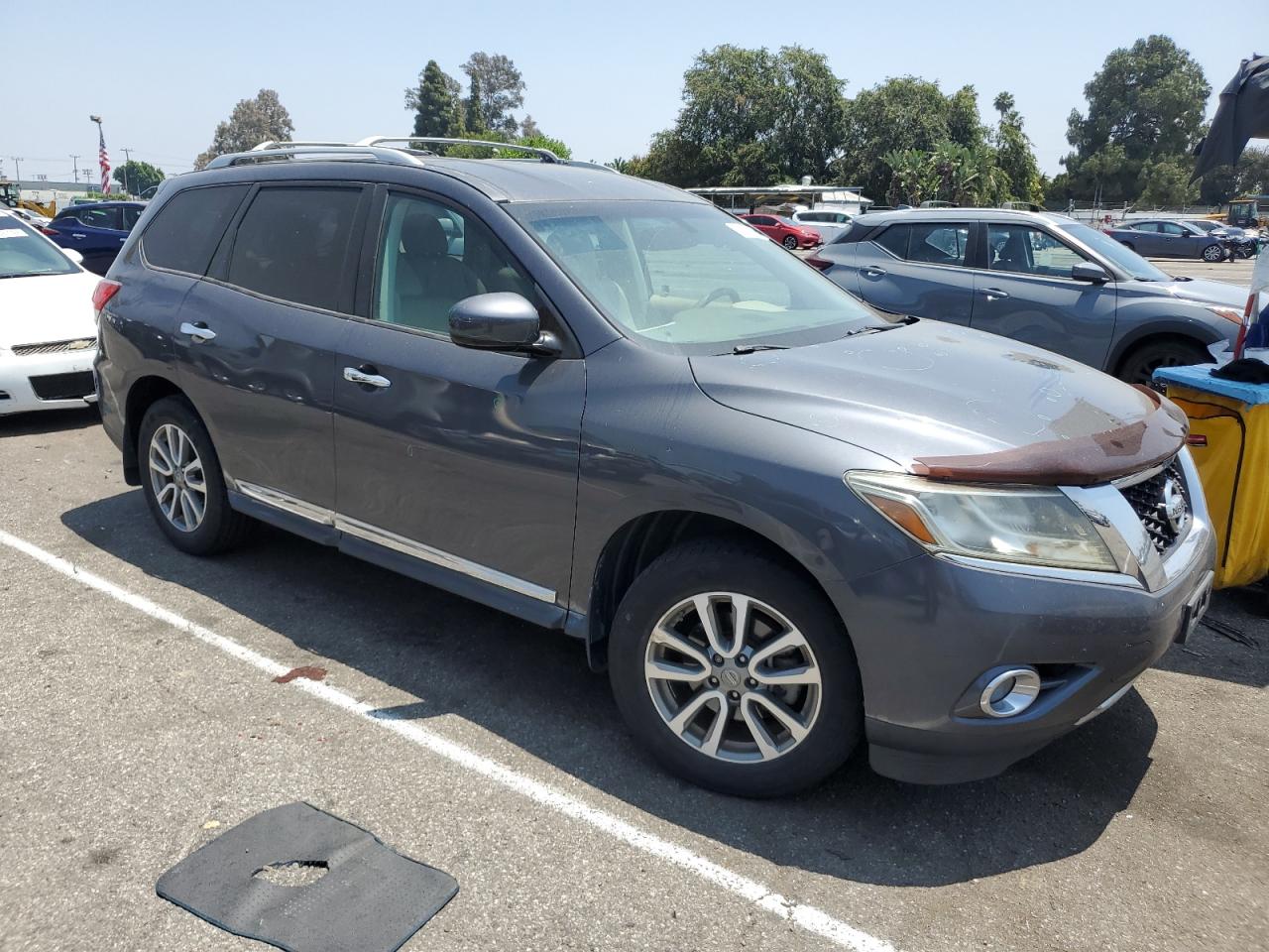 2013 Nissan Pathfinder S vin: 5N1AR2MN6DC602686