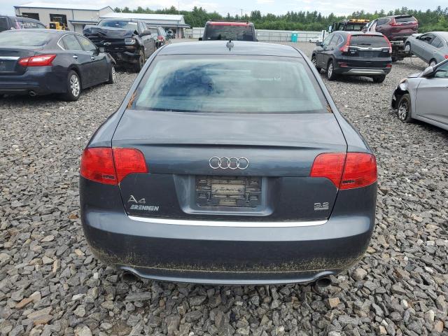 2008 Audi A4 3.2 Quattro VIN: WAUDH78E28A169331 Lot: 59295124