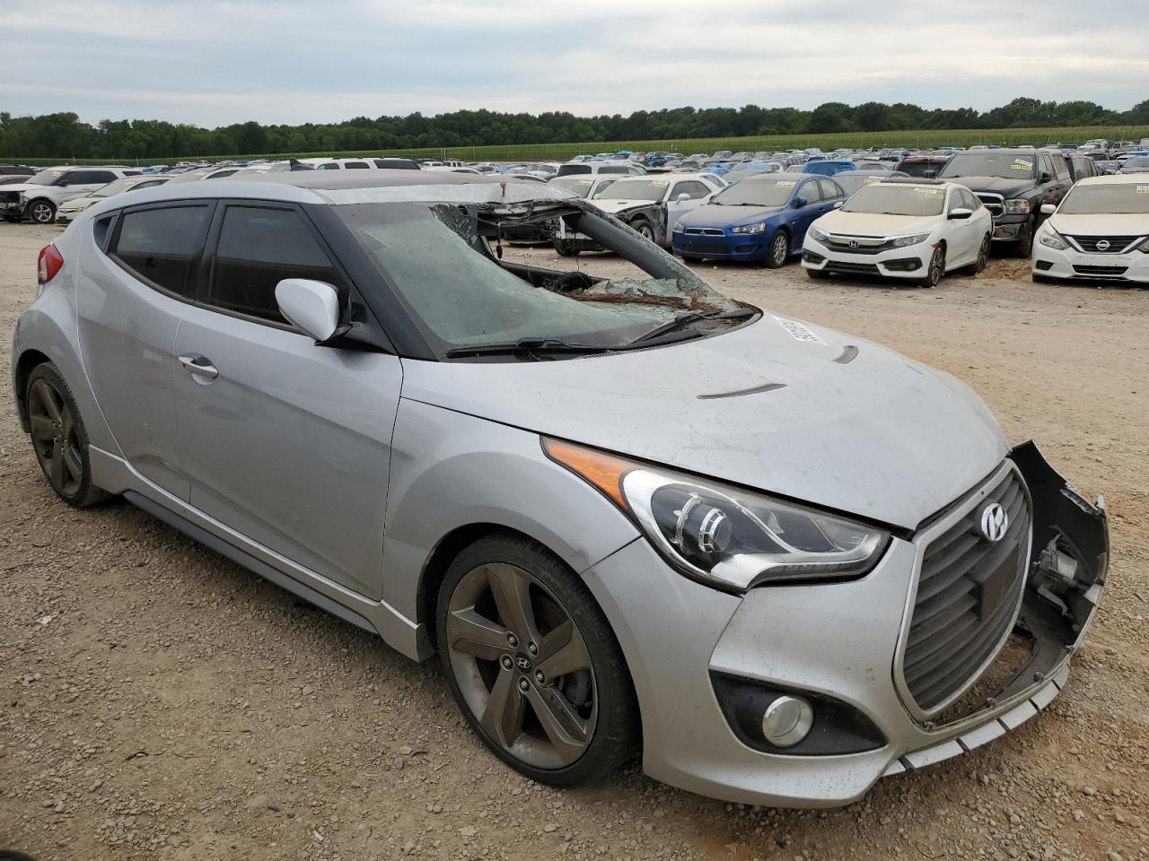 2013 Hyundai Veloster Turbo vin: KMHTC6AE8DU111035