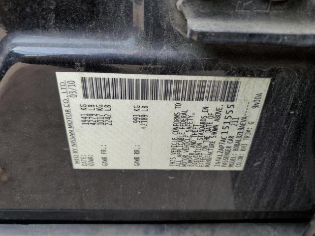 1N4AL2AP7AC151555 2010 Nissan Altima Base