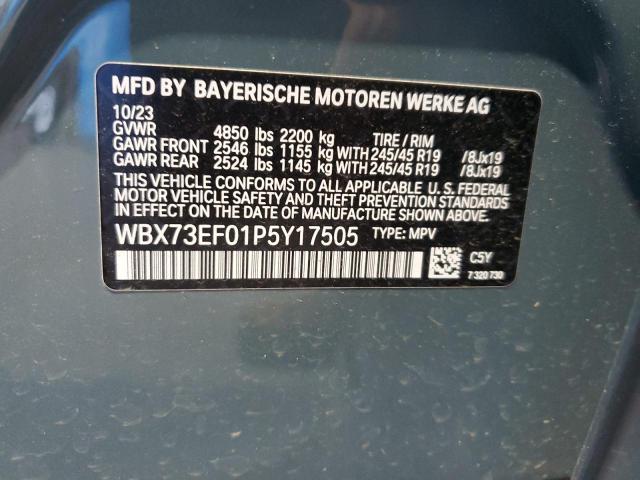 VIN WBX73EF01P5Y17505 2023 BMW X1, Xdrive28I no.12