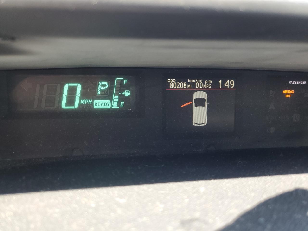 JTDKDTB33C1506586 2012 Toyota Prius C