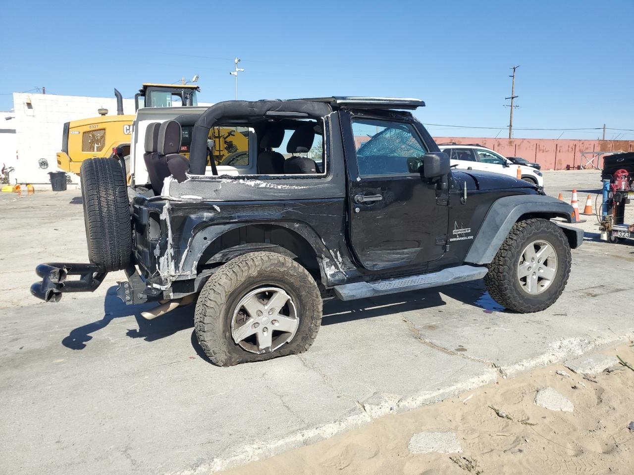 2016 Jeep Wrangler Sport vin: 1C4GJWAG7GL205737