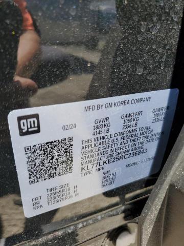 2024 Chevrolet Trax Activ VIN: KL77LKE25RC236843 Lot: 57569864