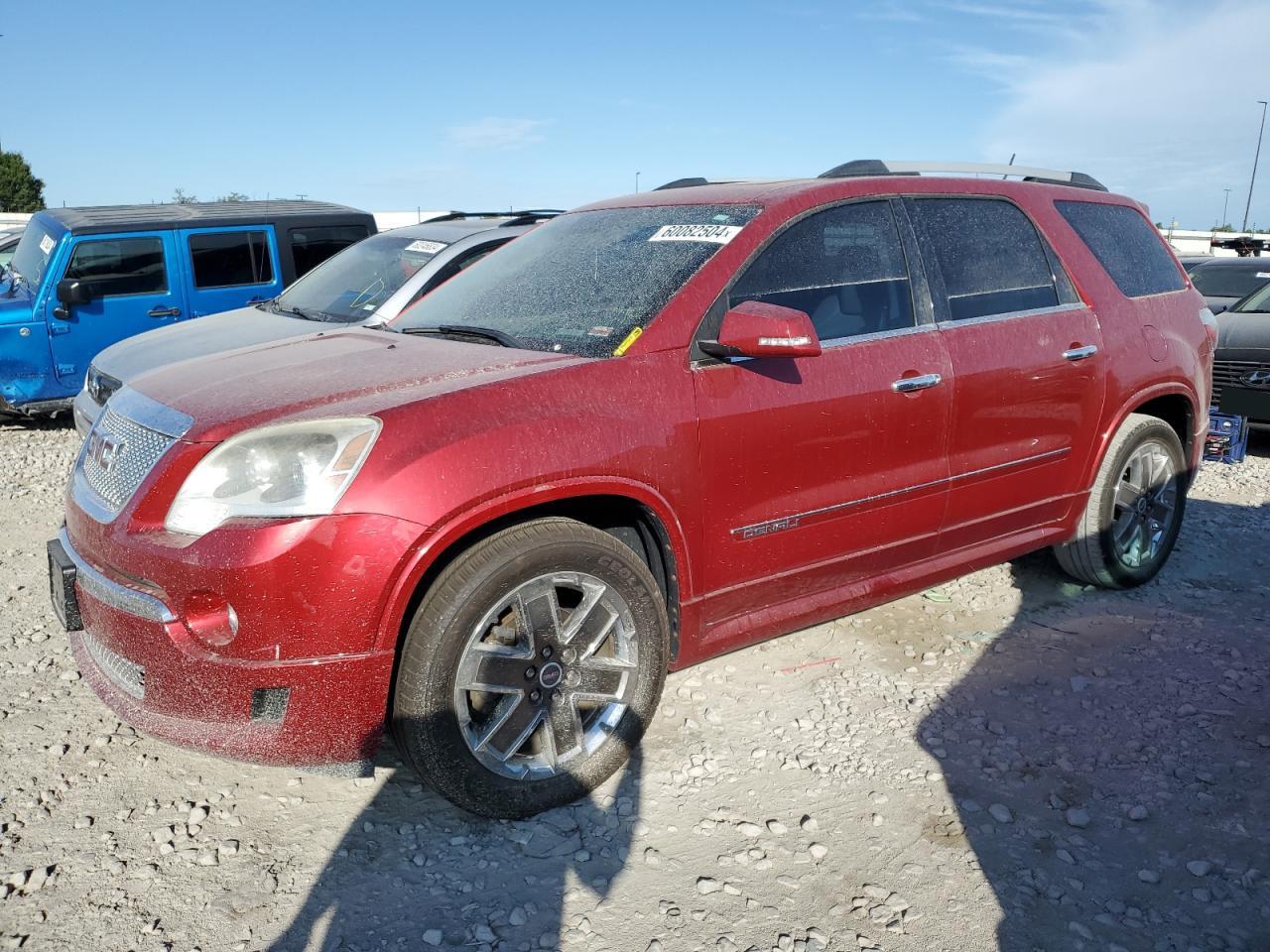 2012 GMC Acadia Denali vin: 1GKKRTED4CJ189363