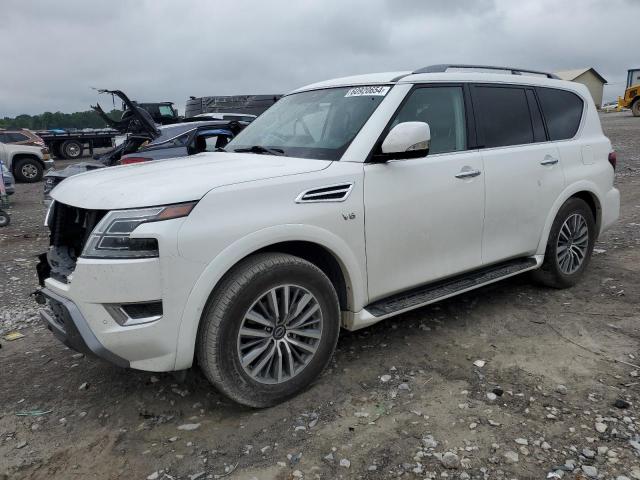 2021 Nissan Armada Sv VIN: JN8AY2AD4M9660140 Lot: 60920654