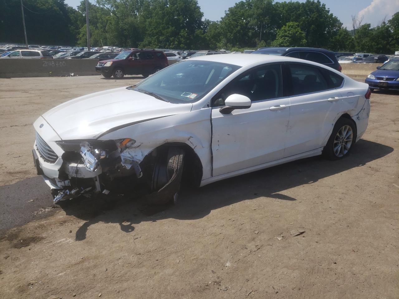 2017 Ford Fusion Se vin: 3FA6P0H71HR159876