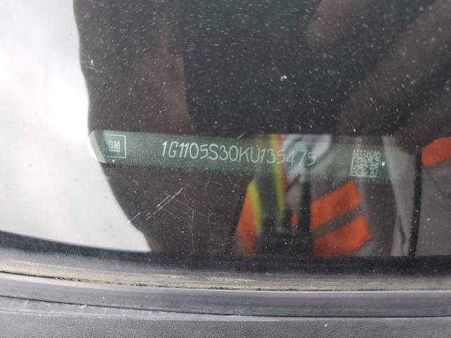 2019 Chevrolet Impala Premier VIN: 1G1105S30KU135475 Lot: 56650684