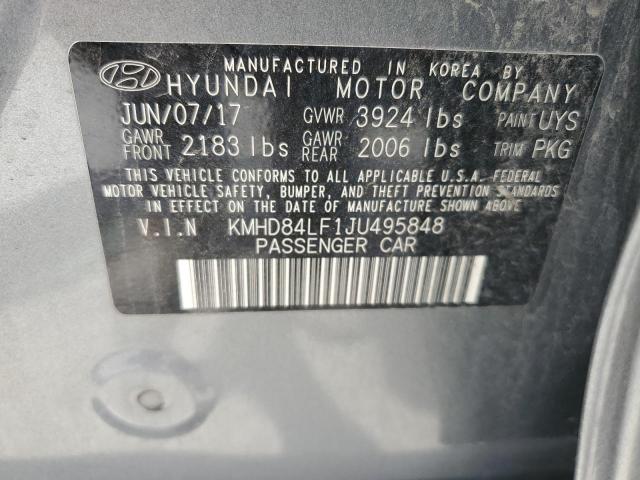 2018 HYUNDAI ELANTRA SE - KMHD84LF1JU495848