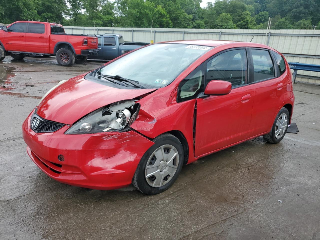 2012 Honda Fit vin: JHMGE8H39CS008456