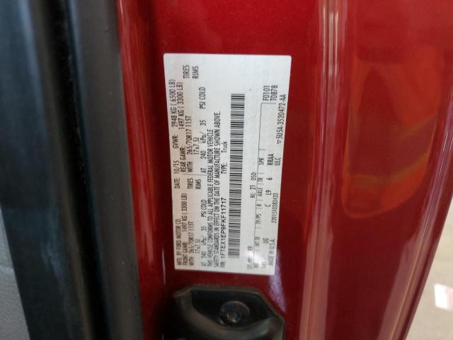 2015 FORD F150 SUPER - 1FTEX1EP9FKF11717