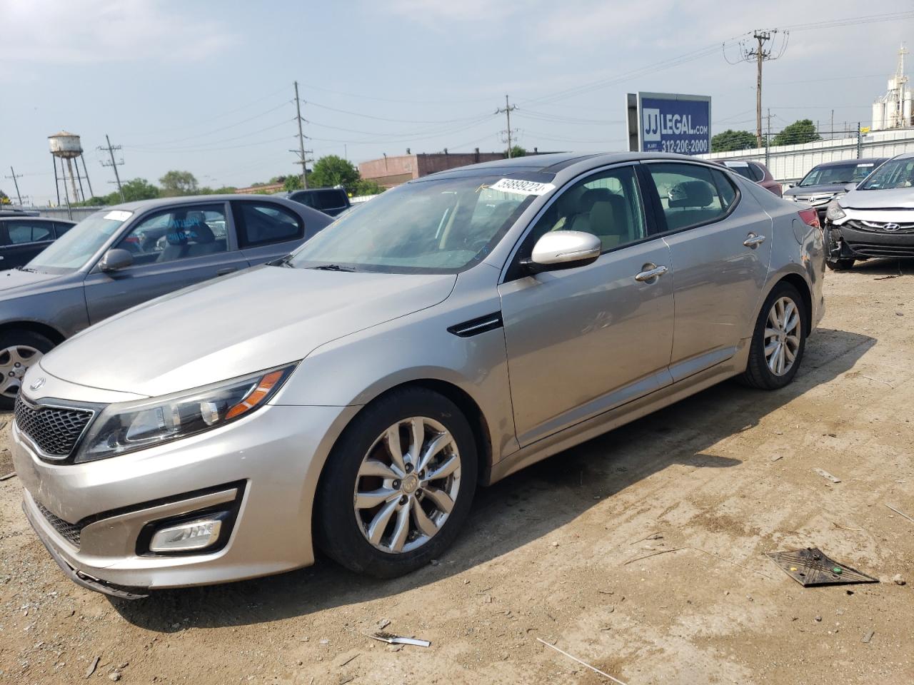 2015 Kia Optima Ex vin: 5XXGN4A73FG459906