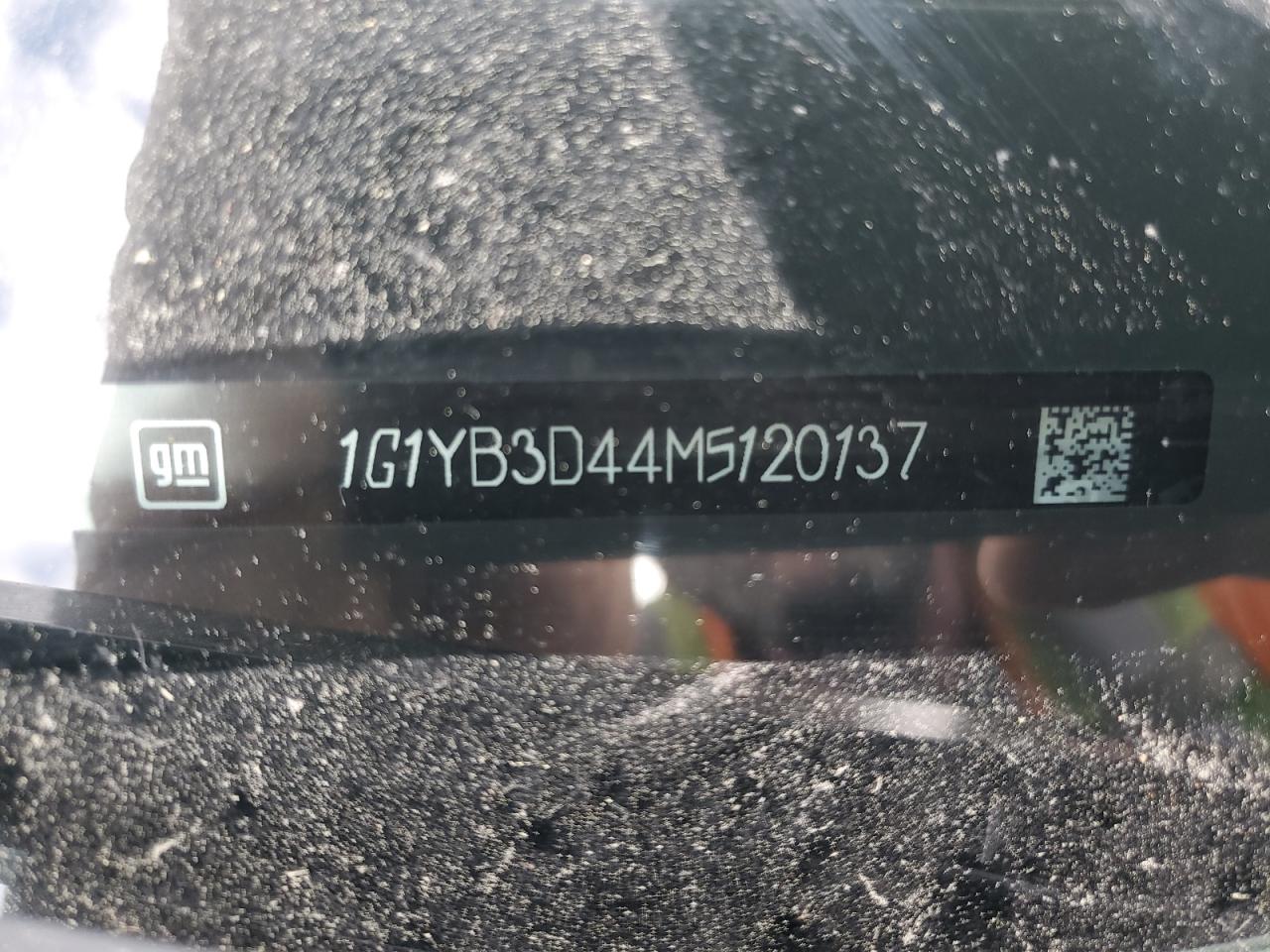 1G1YB3D44M5120137 CHEVROLET CORVETTE 2021