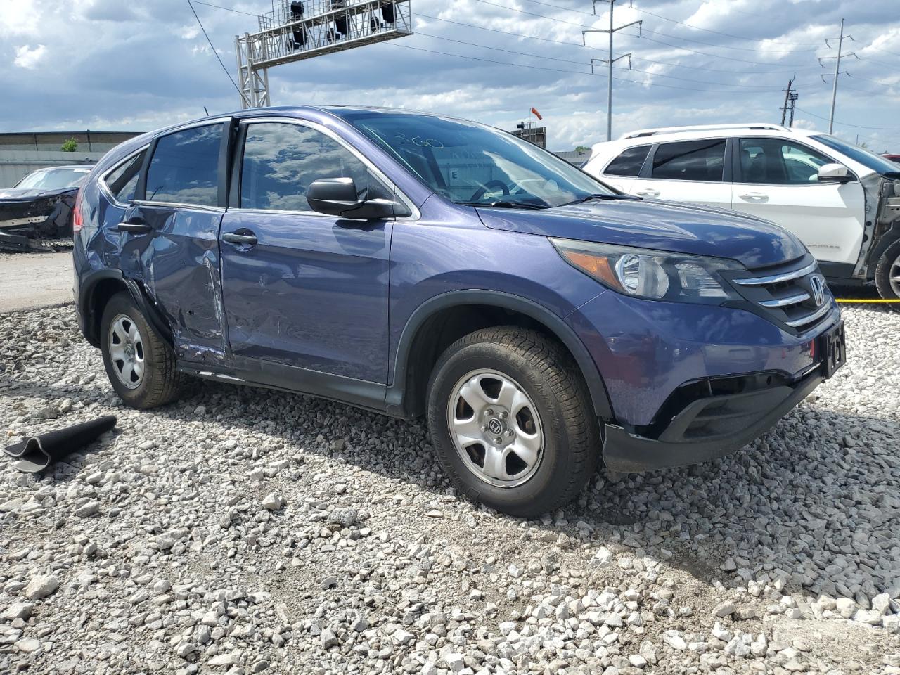 5J6RM4H35DL000348 2013 Honda Cr-V Lx