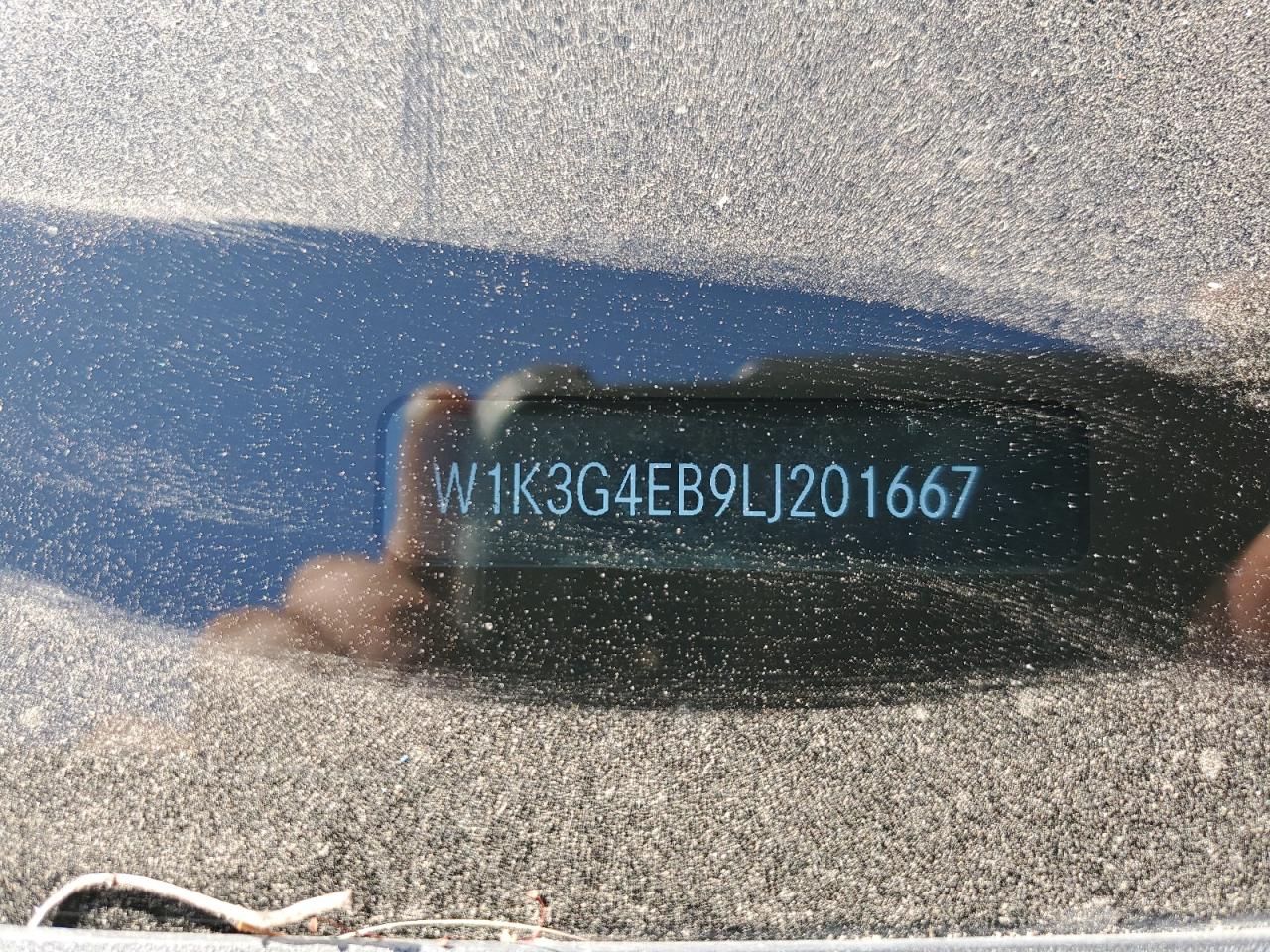 W1K3G4EB9LJ201667 2020 Mercedes-Benz A 220