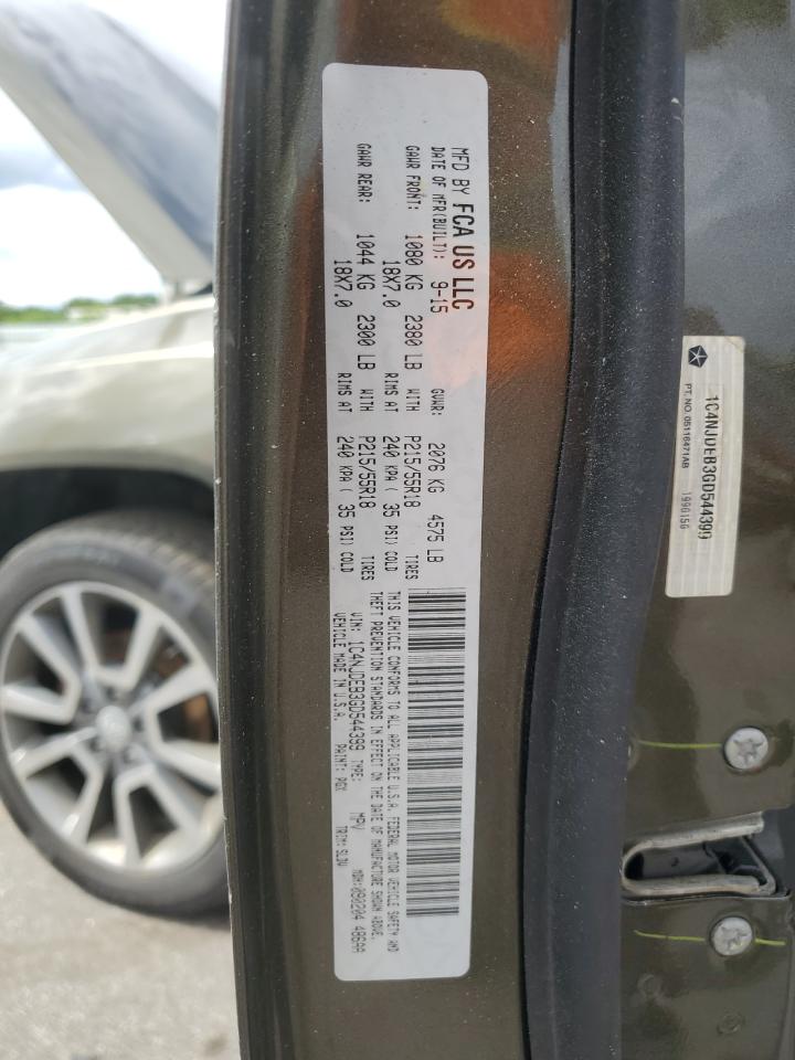 1C4NJDEB3GD544399 2016 Jeep Compass Latitude