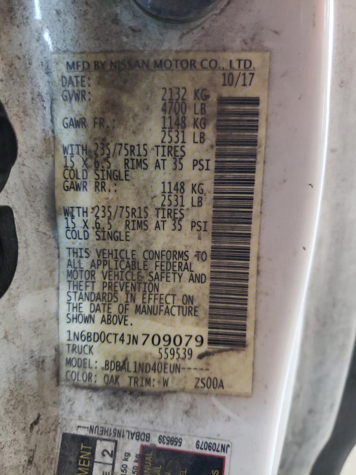 1N6BD0CT4JN709079 NISSAN FRONTIER 2018