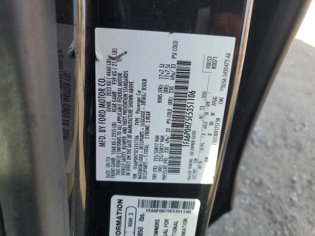 2014 Ford Fusion Se VIN: 1FA6P0H75E5351106 Lot: 57748784