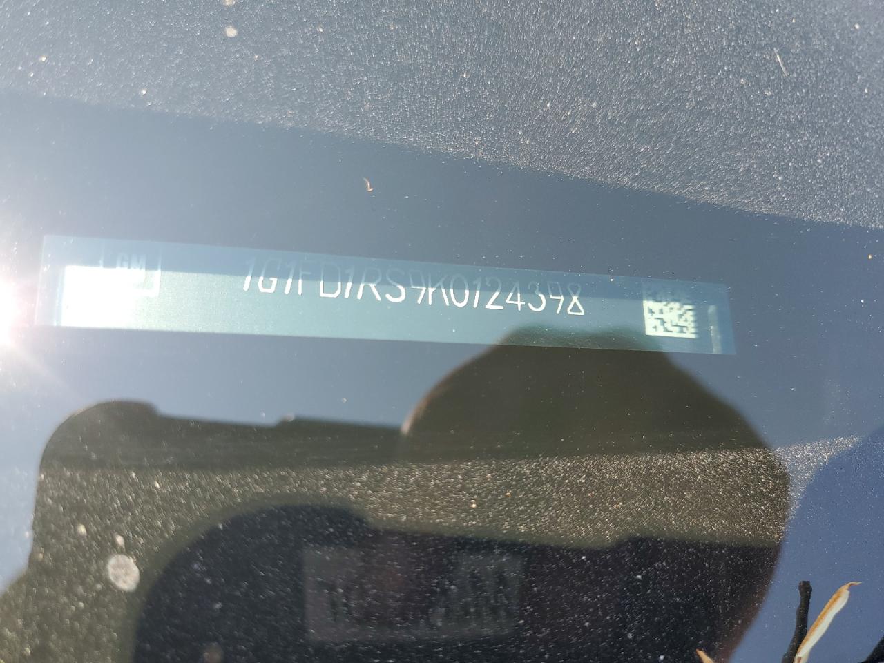 1G1FD1RS9K0124398 2019 Chevrolet Camaro Lt