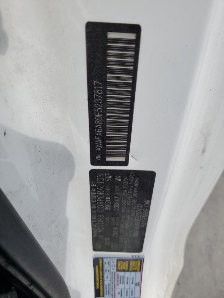 KNAFX6A89E5237817 2014 Kia Forte Ex