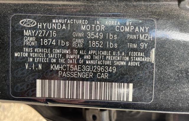 2016 HYUNDAI ACCENT SE - KMHCT5AE3GU296349