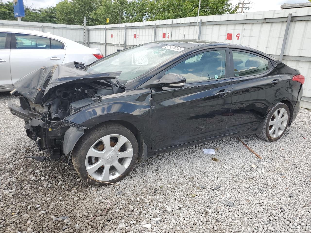 Lot #2784339179 2013 HYUNDAI ELANTRA GL