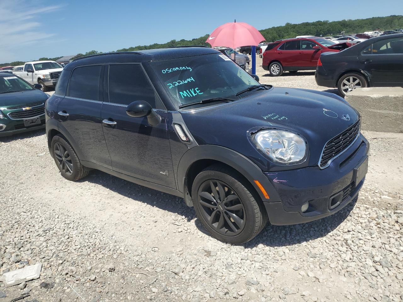 2014 Mini Cooper S Countryman vin: WMWZC5C51EWP35445