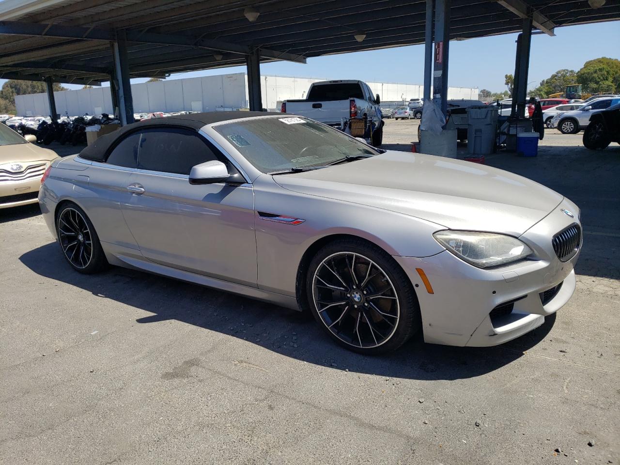 2012 BMW 650 I vin: WBALZ3C54CDL73208