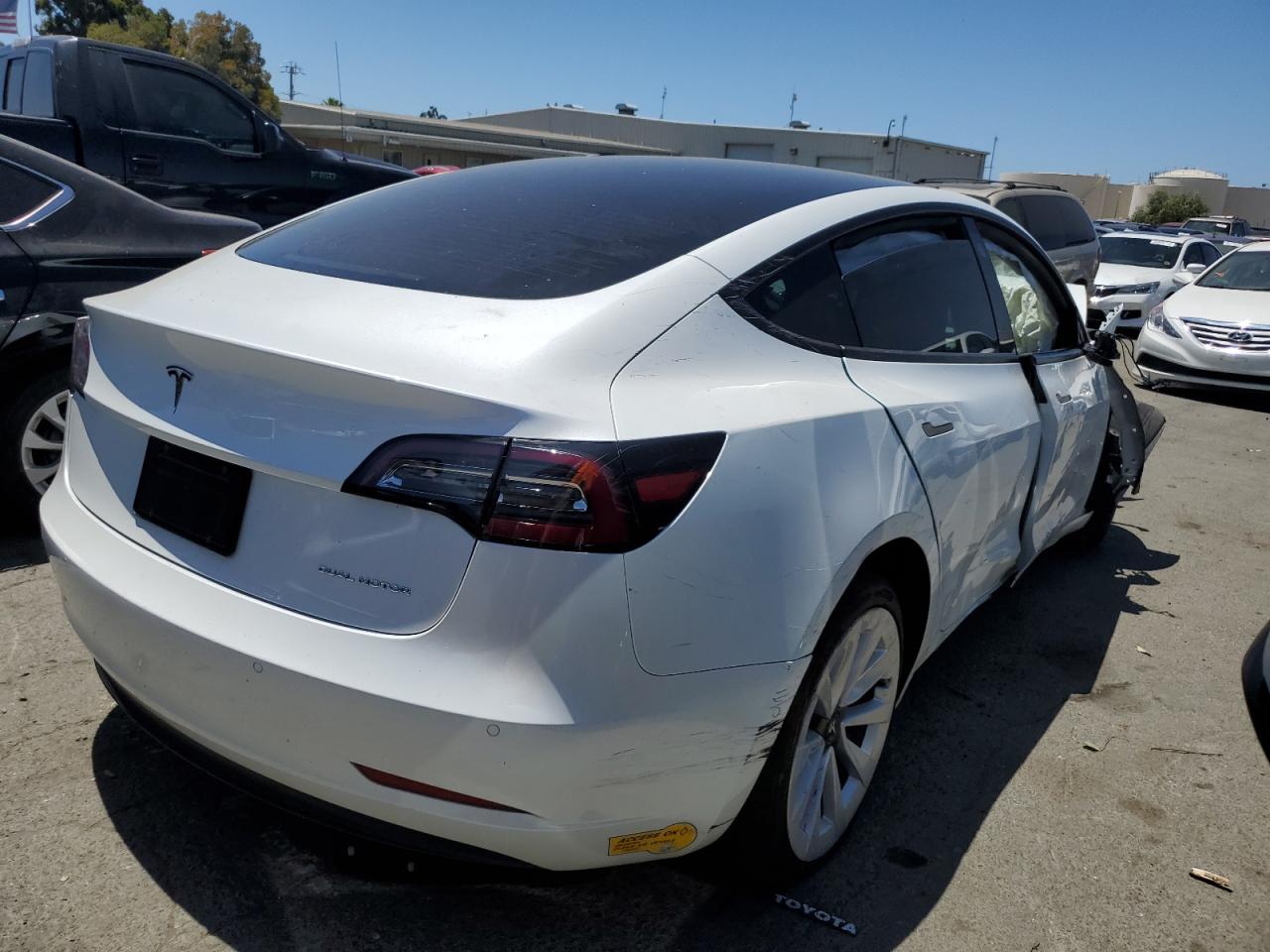 5YJ3E1EB0MF015636 2021 Tesla Model 3