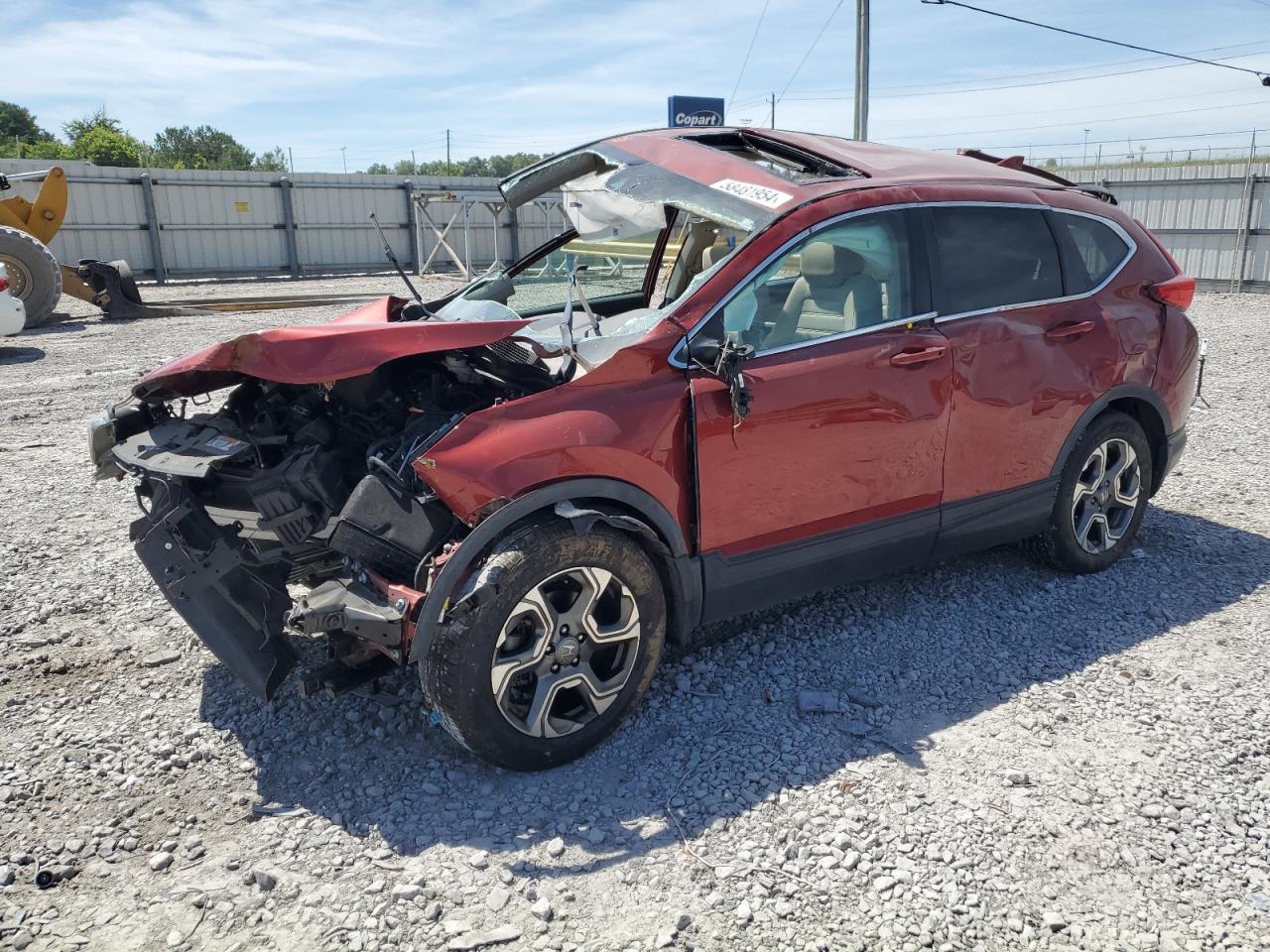 5J6RW1H51KL003254 HONDA CRV 2019