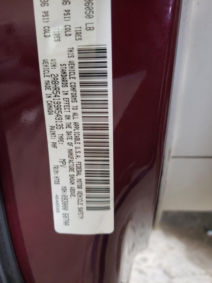 2A8HR54199R549135 2009 Chrysler Town & Country Touring