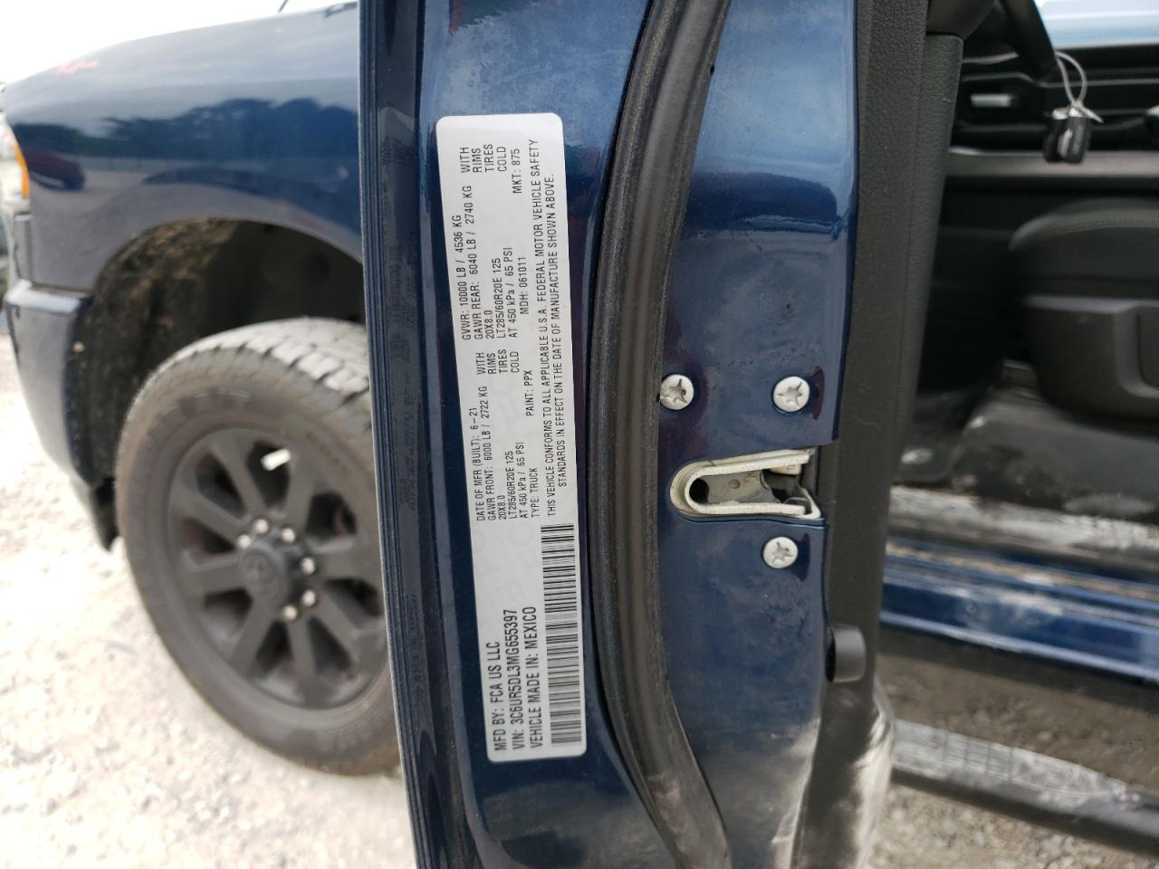 3C6UR5DL3MG655397 2021 Ram 2500 Big Horn