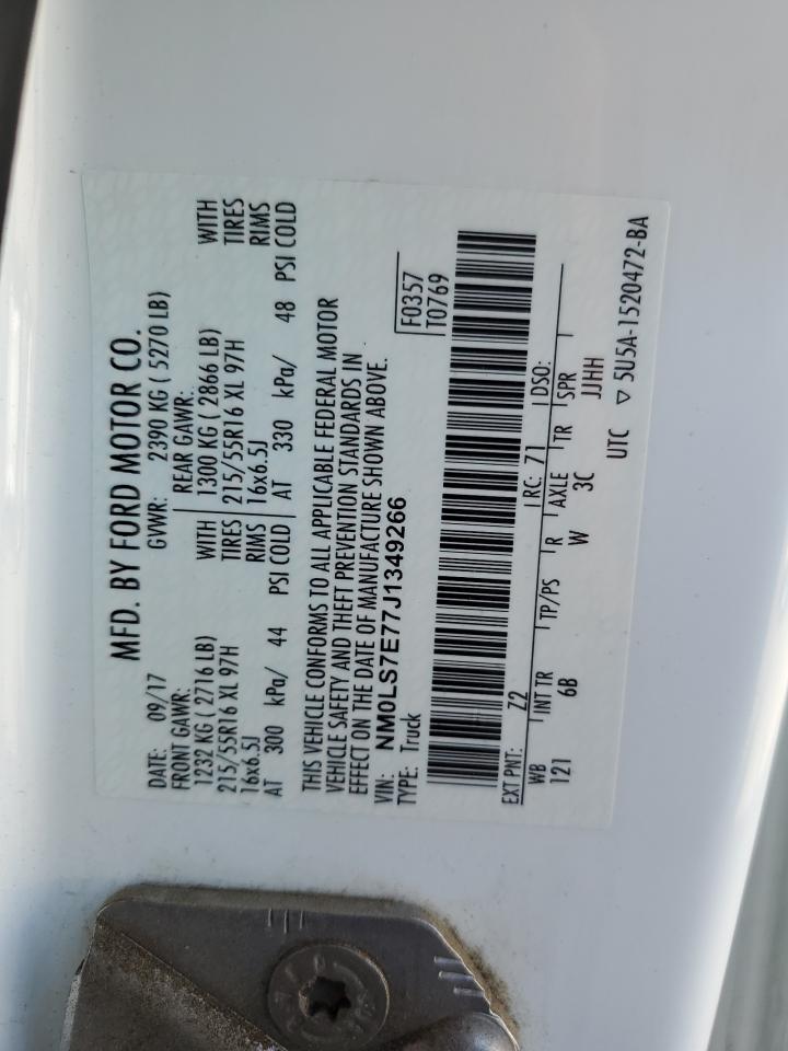 NM0LS7E77J1349266 2020 Ford Transit Connect Xl