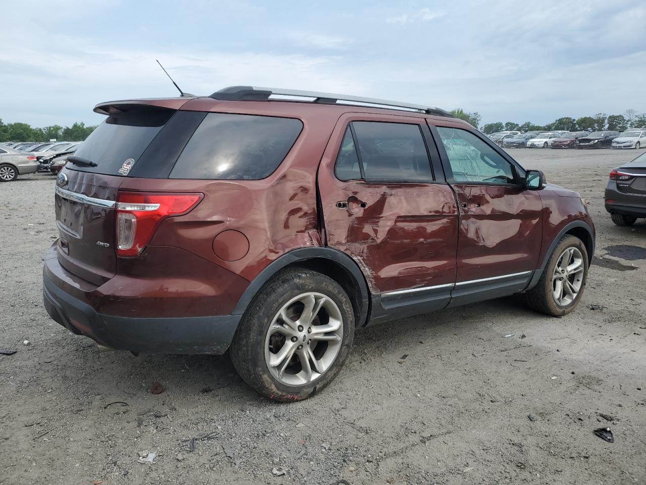 1FM5K8F88FGB65124 2015 Ford Explorer Limited